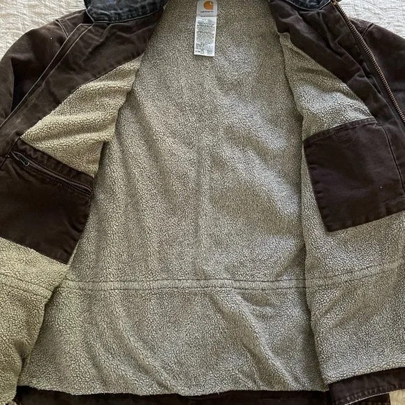 Vintage Carhartt quilted lined, insulated, overalls with jacket. - Picture 9 of 15